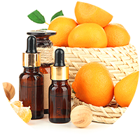 tangerine fruit - essential oils